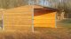 Abri de prairie 4x6m en bois Douglas avec poteaux PRO métal